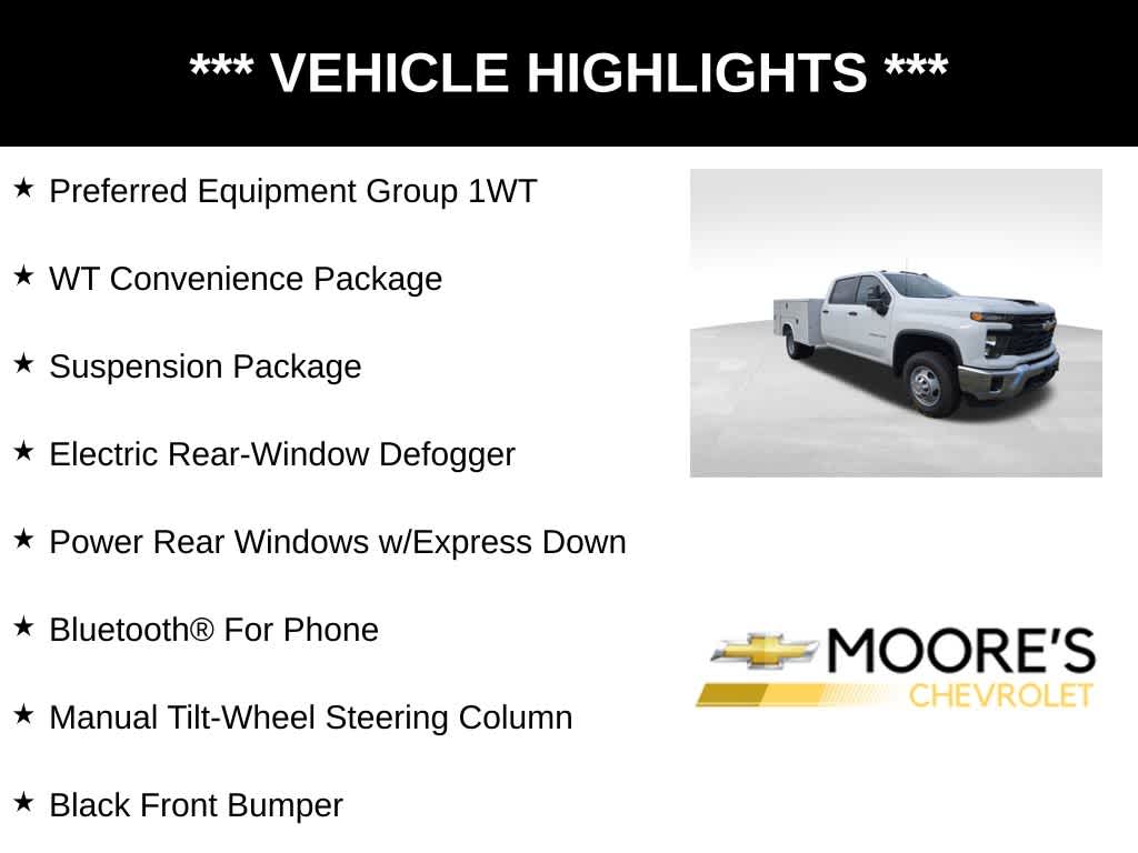 2024 Chevrolet Silverado 3500 HD Chassis Cab Work Truck