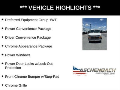 2025 Chevrolet Express Cutaway 3500 1WT