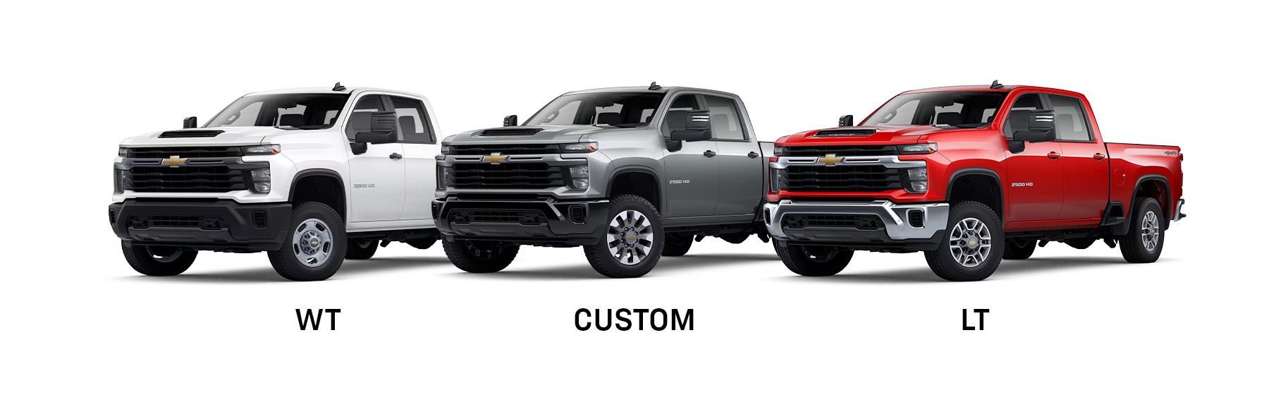 2025 Chevy Silverado HD Trim Levels