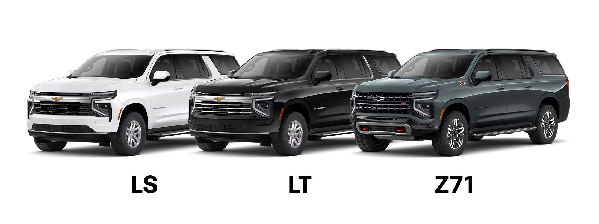 2026 Chevrolet Suburban Trim Levels