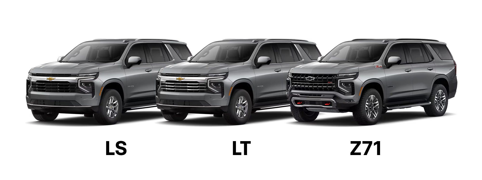 2026 Chevrolet Tahoe Trim Levels