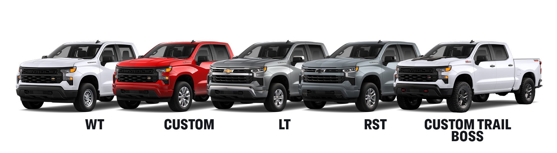 2025 Chevy Silverado 1500 Trim Levels