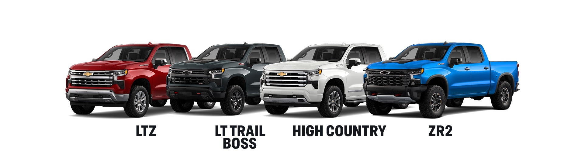 2025 Chevy Silverado 1500 Trim Levels