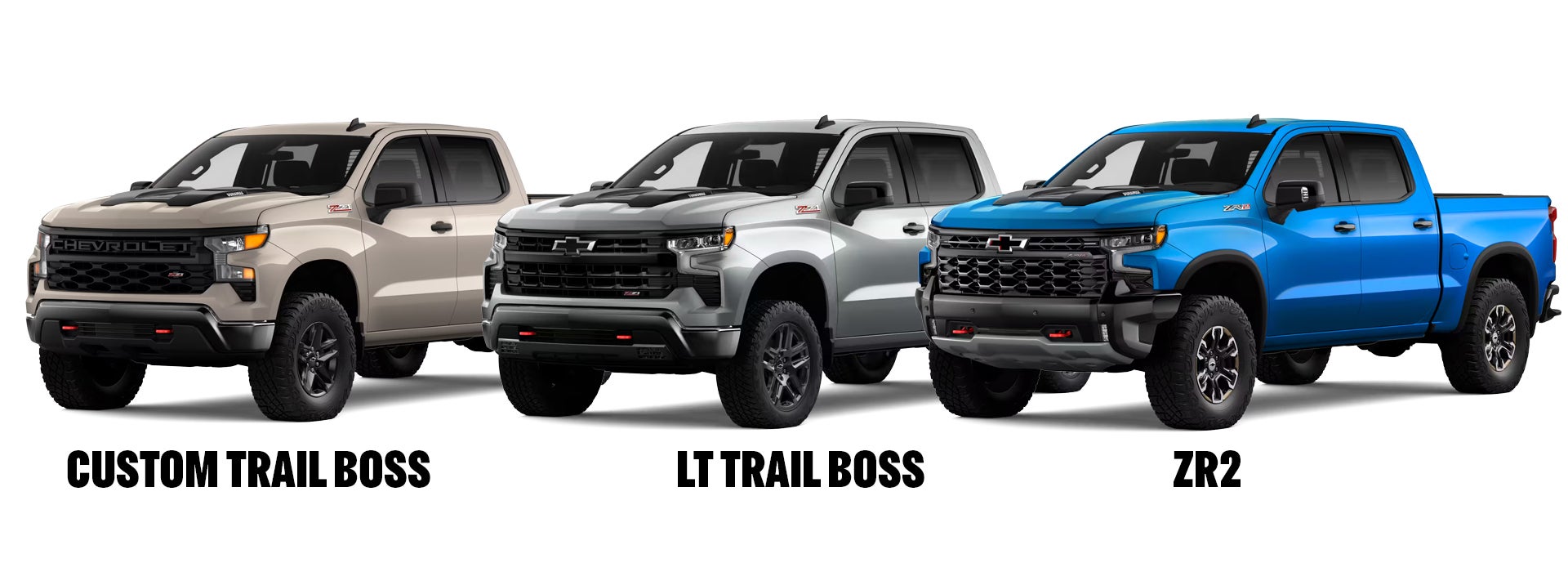 2026 Chevrolet Silverado 1500 Trim Levels