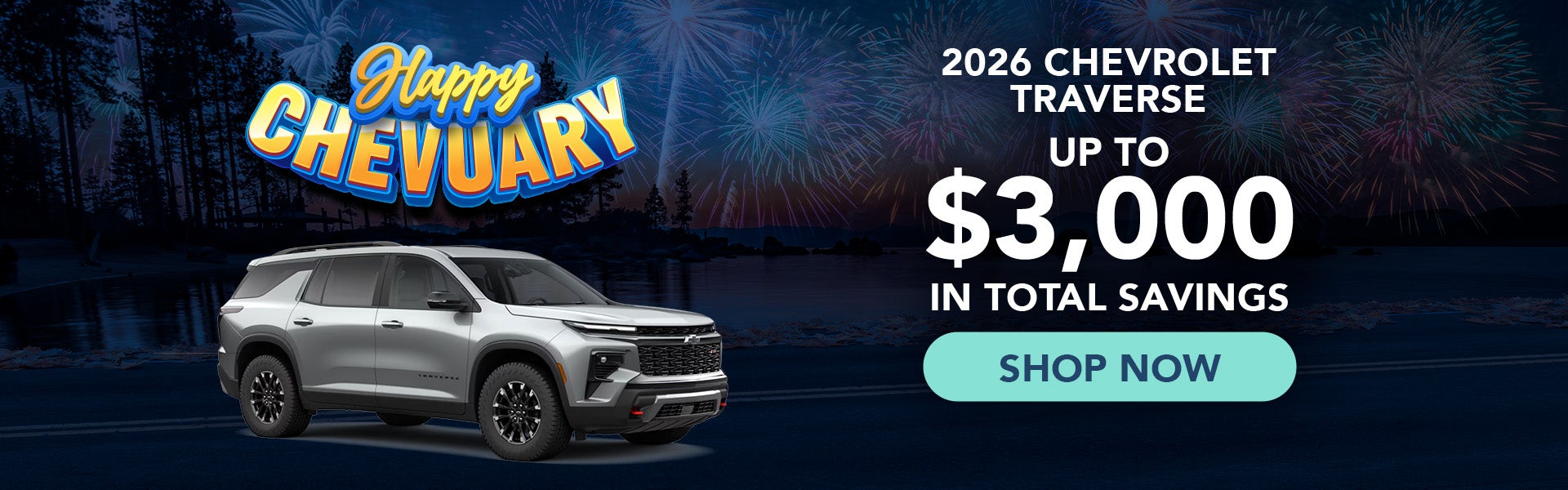 2026 Chevrolet Traverse - Shop Now