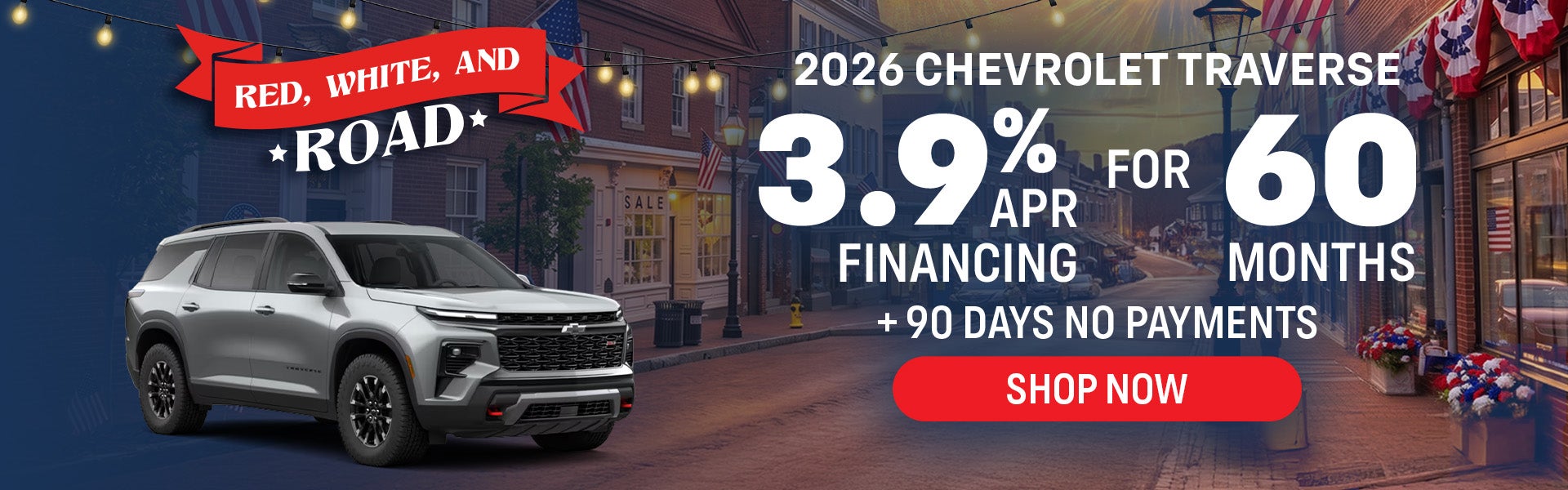 2026 Chevrolet Traverse - Low APR