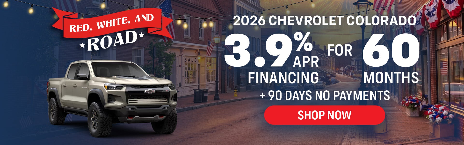 2026 Chevrolet Colorado - Low APR